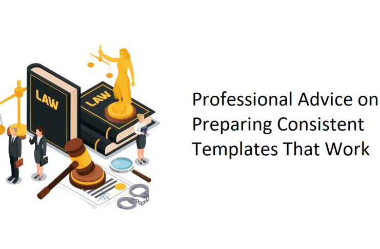 Professional Advice on Preparing Consistent Templates That Work
